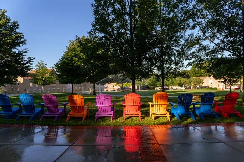 Campus Beauty Chairs Reflection
