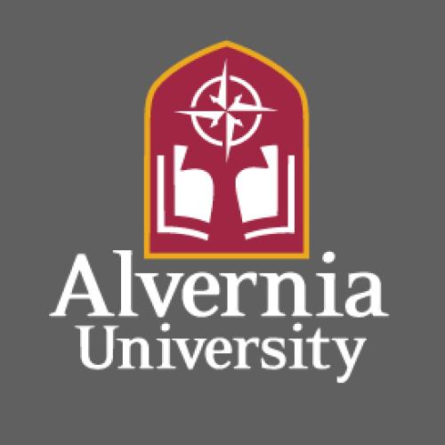 Alvernia grey logo