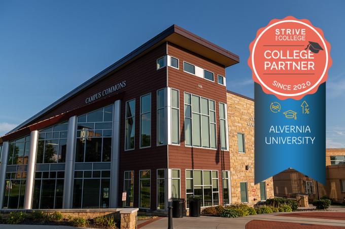 Alvernia University earns "Strive Five" Distinction