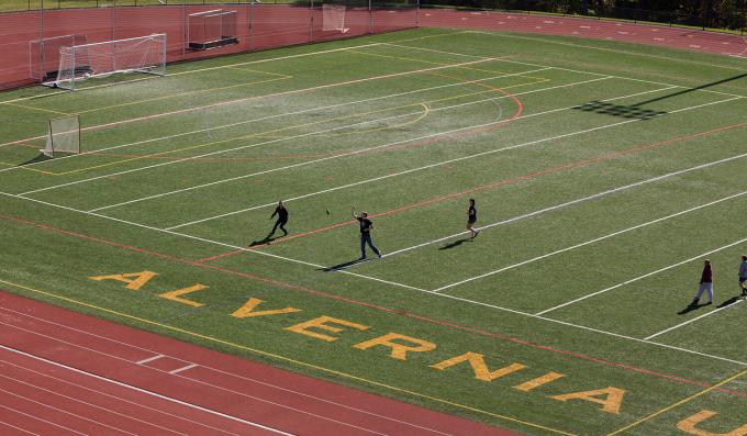 Athletics turf field