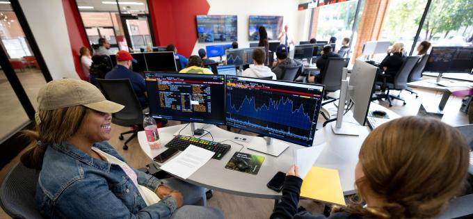 Header School of Business Trading Lab Bloomberg Terminal
