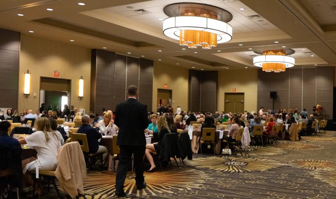 A Scholarship Luncheon at the DoubleTree by Hilton hotel.