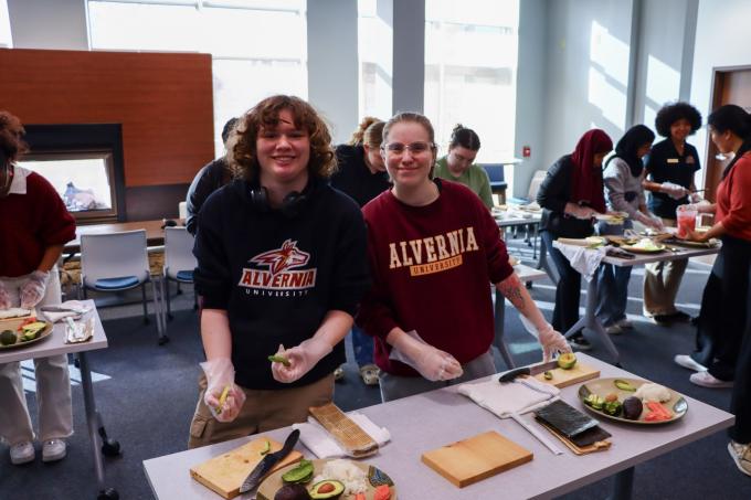 International Education Week Sushi Making Class