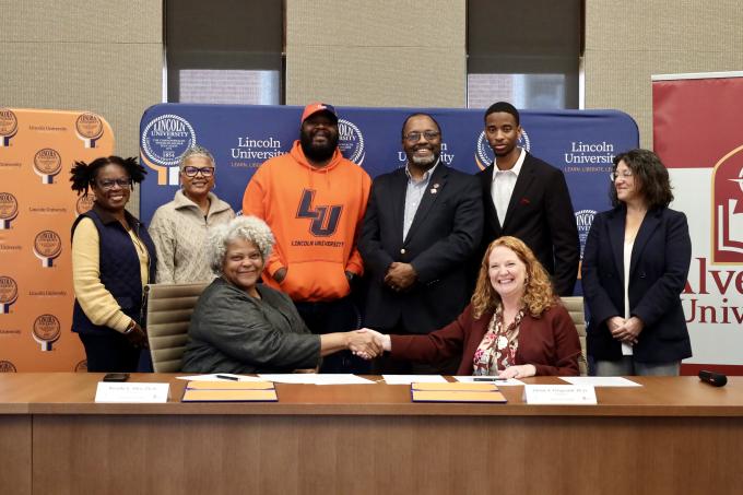 Lincoln University Signing