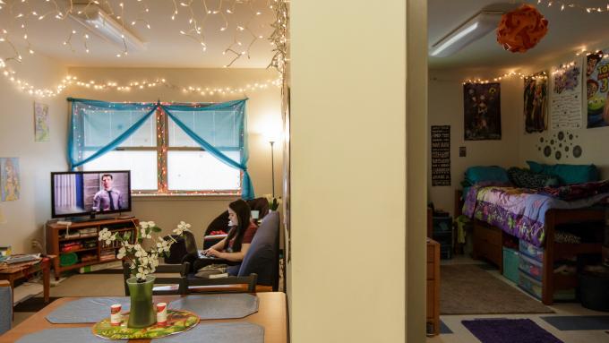 Residence hall suite
