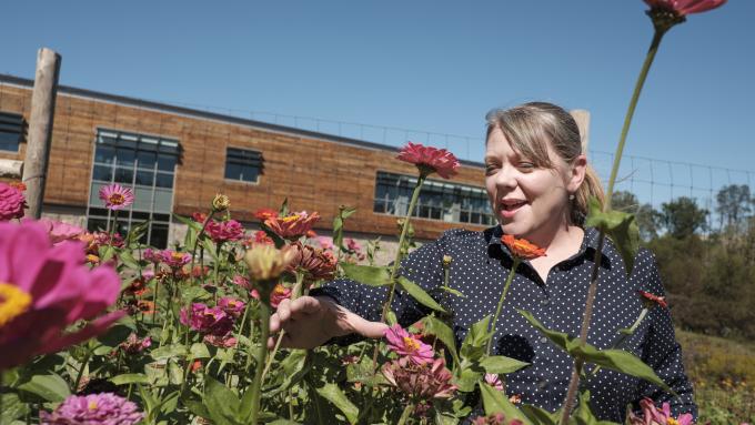 Ayres-Fisher among flowers