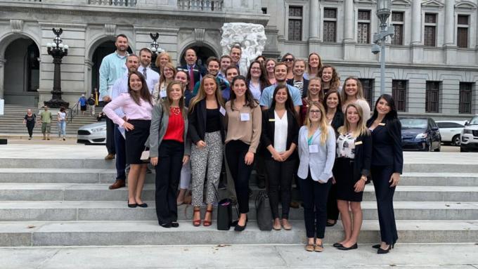 Alvernia DPT Pennsylvania Advocacy Day