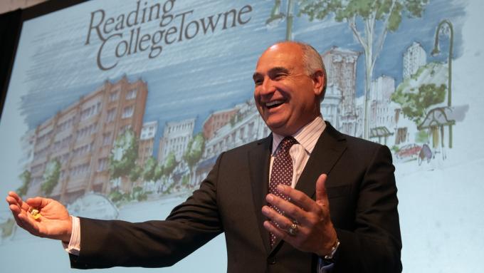 Alvernia University President John Loyack Reading CollegeTowne