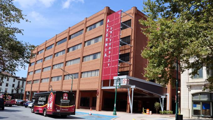 Alvernia University's downtown Reading location at 401 Penn Street