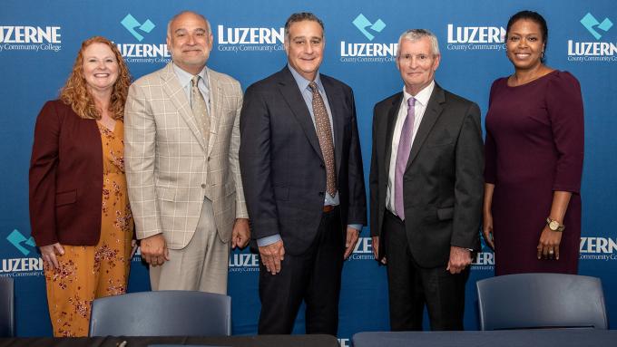 Alvernia University and Luzerne County Community College Signing Event