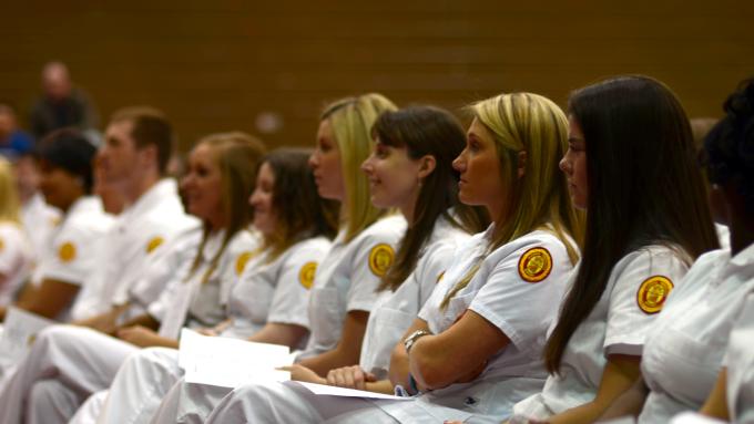 Nursing pinning ceremony Campaign Landing Page crop