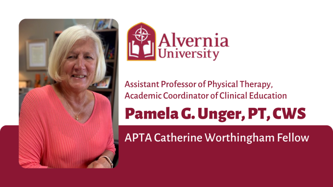 Pamela Unger APTA Catherine Worhtingham Fellow