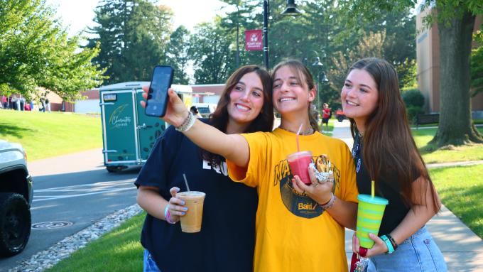 First Day of Classes 2024 students