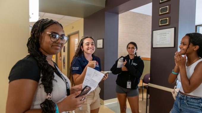 Student tours open house golden guides