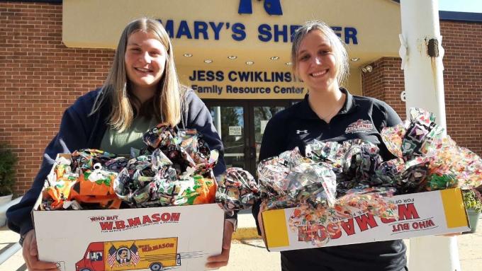 Circle K Club Halloween Candy Community Service Project