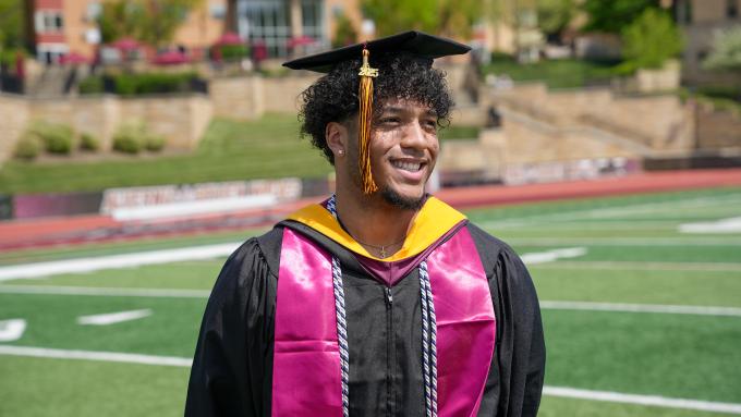 Class of 2025 Commencement Student Speaker Elijah Carr