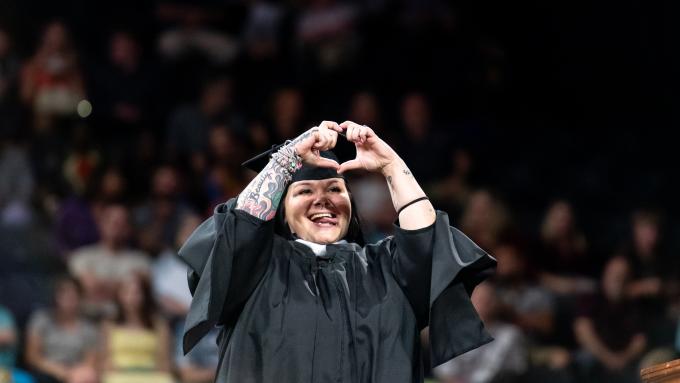 Shannon Qualters Commencement 2025