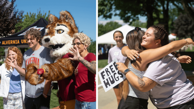 Alvernia University Move In 2025 Collage