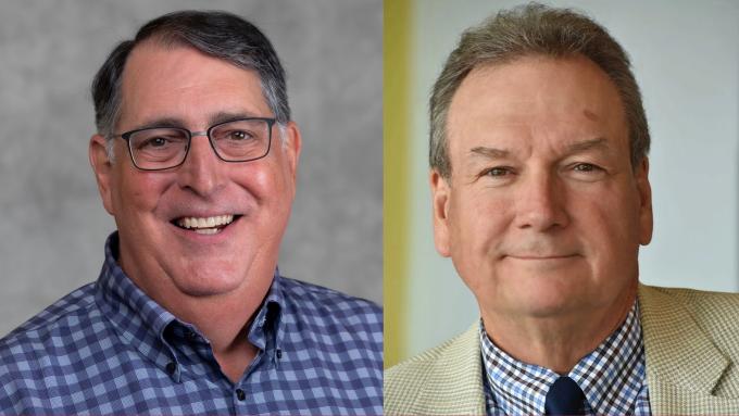 Alvernia University Trustees Michael Duff and Timothy J. Daley '79