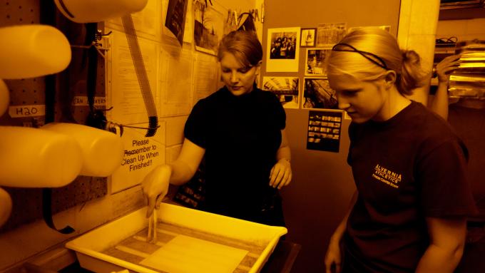 Heidi Reuter darkroom 2011