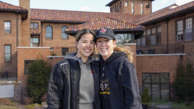 Kaili and Carol Klimas