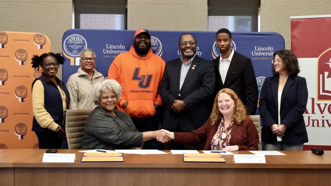 Lincoln University Signing