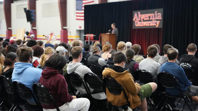 First-Year students at SEARCH Lecture 