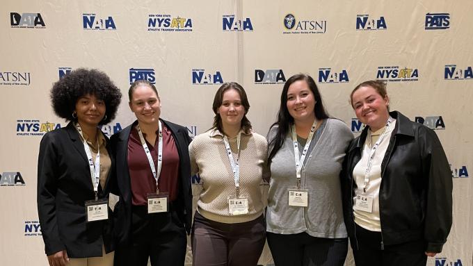 Athletic Training Students at EATA Conference