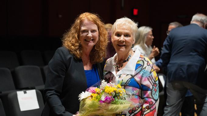 Deanna Reuben and Glynis Fitzgerald