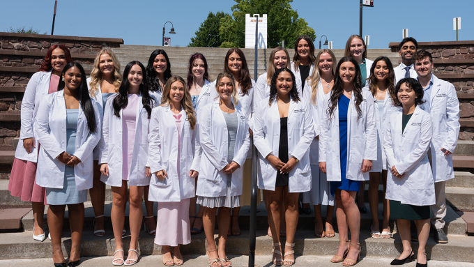 Physician Associate Class of 2026 White Coats