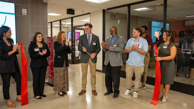 O'Make Space Ribbon Cutting