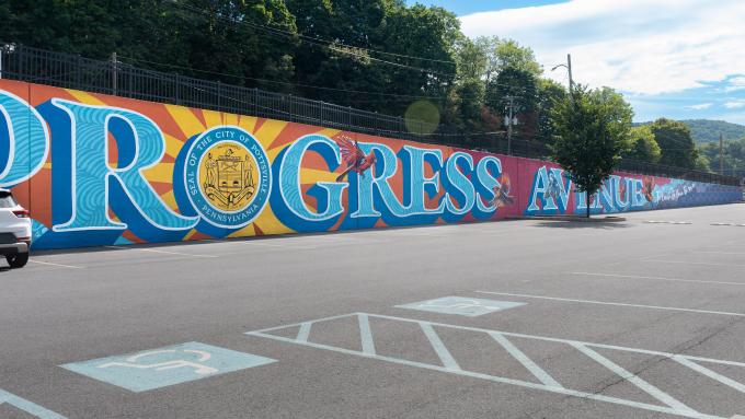Pottsville CollegeTowne Mural