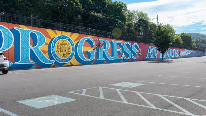 Pottsville CollegeTowne Mural