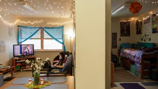 Residence hall suite