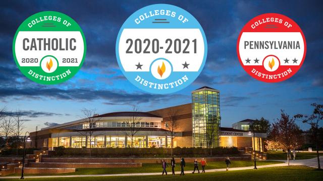 Alvernia Colleges of Distinction Award 2020