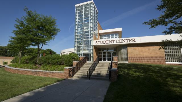 The Student Center at Alvernia University.