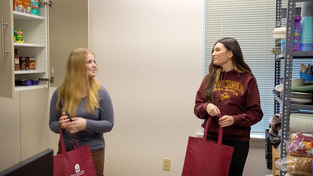 Hunger Free Campus Grant Clare's Cupboard